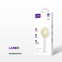 [3 chế độ gió] [Kèm pin dự phòng 1200mah] Quạt mini cầm tay 7.4Wh LANEX LLS - F01