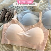 3 chiếc áo ngực cho bé gái màu kẹo ngọt ngào đồ lót liền mạch dễ thương cho phụ nữ J16