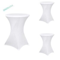 3 Chiếc Bàn Co Giãn Phụ Kiện Trang Trí Bàn Co Giãn Polyester Cho Bàn Bistro Gia Cố Trong Vùng Chân Co Giãn Bao Cho Bàn Thanh