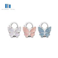 3 Chiếc Có Thể Gập Lại Thời Trang Bướm Ví Túi Đựng Bàn Móc Cho Học Sinh Túi Xách Móc Treo Trang Trí Nhà Bàn Móc Treo