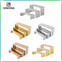 3 Chiếc Riser Display Stand Túi Xách Đứng Đa Năng Tay Cầm Hiển Thị Giá Đỡ Cho Giày Món Tráng Miệng Các Bức Tượng Nhỏ