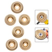 3 chiếc16 / 22mm Đĩa nhựa Máy mài góc Đĩa mài Cong Flat vát đánh bóng