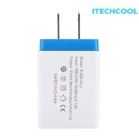 3 Cổng USB Sạc Tường 5V 2A Nhanh Sạc Du Lịch Sạc Hoa Adapter