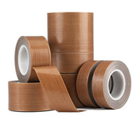 3 cuộn BĂNG DÍNH CHỊU NHIỆT TEFLON BĂNG KEO VẢI CHỊU NHIỆT TEFLON,Adhesive Tape