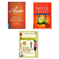 3 cuốn hộ chiếu Thuật Dụng Ngôn, Giải Mã trí Tuệ Cảm Xúc, Bí Mật Ngôn Ngữ Cơ Thể