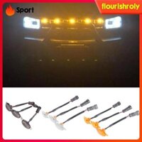 3 Đèn LED màu vàng hổ phách chất lỏng, Thích hợp cho ô tô, xe máy, xe tay ga, xe kéo