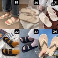 3 đôi dép đi hằng ngày