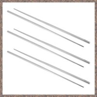 3 Đôi Đũa Nấu Ăn Đũa Inox Cực Dài Có Ren Chống Trơn Trượt Cho Lẩu, Nấu Ăn, Chiên