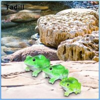 3 Ếch Thu Nhỏ Các Bức Tượng Nhỏ Sân Nghệ Thuật Trang Trí Cho Cây Cảnh Kệ Trồng