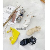 3 GIÀY SANDAL NAGASHOES ĐẾ XUỒNG QUAI CHÉO 12P NAS172 . new ‼️ . new 3 🇻🇳 2020 : : ⁸