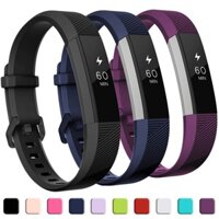 3 Gói Dây Đeo Thay Thế Cho Fitbit Alta / Alta HR / Ace, Dây Thay Thế Cổ Điển Có Khóa Kim Loại An Toàn Cho Fitbit Alta HR / Fitbit Alta / Fitbit Ace, Nam Nữ Trẻ Em