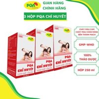 3 Hộp Chỉ Huyết PQA Hỗ Trợ Thanh Nhiệt, Cầm Máu Và Hạn Chế Xuất Huyết Hộp 250ml