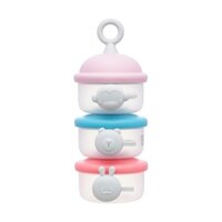 3 hộp chia sữa bằng nhựa PP, silicone Galena GA-MC1 300 ml