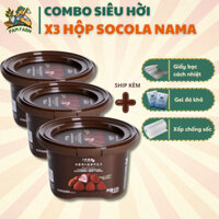 【3 HỘP】Socola Nama Truffles Công Nghệ Nhật Bản Cực Hời - Ngọt Dịu, Đắng Nhẹ, Kẹo Socola Tình Yêu