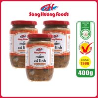 3 Hũ Mắm Cá Linh Sông Hương Foods Hũ 400g - Nấu lẩu mắm , Chưng trứng , mắm chưng, bún