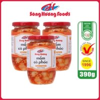 3 Hũ Mắm Cà Pháo Sông Hương Foods Hũ 390g - Ăn kèm cơm , bún , phở , mì tôm , ăn vặt , thịt nướng