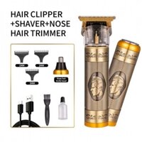 3 In 1 Hair Clippers Cordless Trimmer Shaving Machine USB Cutting Barber Beard