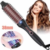 3-in-1 round roller curling iron 38mm ion hot brush