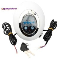 3 In1 LED Đèn Pha Xe Đạp Điện Xe Tay Ga Đèn Trước Sừng Khóa Nhạc Cụ Bảng Sừng Nhạc Cụ Đèn Pha