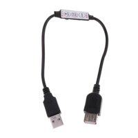 3 Keys Mini Controller LED Strip Light USB Cable Mini LED Controller