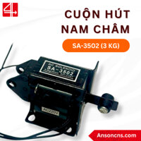 [3 KG] Nam Châm Cuộn Hút Điện Từ SOLENOID 220VAC SA-3502 SA3502