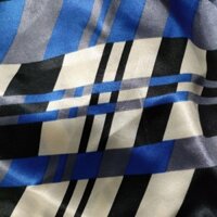 3 khăn voan kẻ xanh, hồng gửi chị khoailang