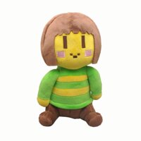 3 Kinds 25CM Undertale Plush Toy Doll Sans Frisk Chara Stuffed Cartoon Toys Birthday For Children Kids Gifts (chara 25cm)