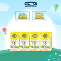 [3 Lốc 110ml] Sữa Tiệt Trùng VPMilk Grow+ Vị Chuối Cho Bé Từ 1 Tuổi