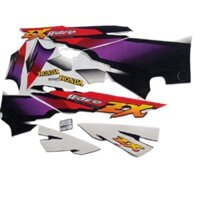 (3 lớp zin) Tem xe máy Wave ZX nhiều màu