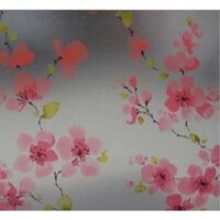 3 m Decal dán kiếng/dán kính khổ 90cm  Hoa đỏ cực đẹp và chất lượng cao