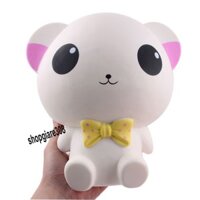 [3 MÀU-GẤU MISA] SQUISHY GẤU MISA ĐEO NƠ KHỔNG LỒ - ĐẠI KHỔNG LỒ HÀNG CHÍNH HÃNG SIÊU DỄ THƯƠNG