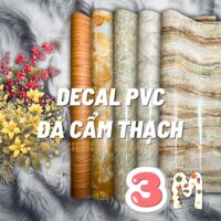 3 Mét Dài Tấm PVC Vân Đá Bóng Dán Tường - Trang Trí Nội Thất Đẳng Cấp