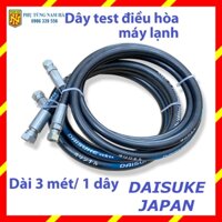 (3 Mét) Dây test máy lạnh, Dây thử điều hoà phi 6 phi 10, dây bơm gas điều hòa máy lạnh