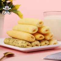 [3 miếng 20% off ] Want Want Bánh gạo nhân nhân, bánh gạo phồng 70g, đồ ăn nhẹ giải trí, thực phẩm phồng