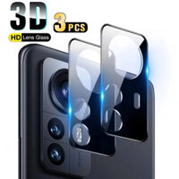3 Miếng Bảo Vệ Ống Kính 3D Cong Cho Xiaomi Mi 11 Lite 11T Redmi Note 11 Pro 10 9 9s 10s 11s 9T 9C 10A Poco X3 NFC M3 M4 F3 Vỏ Camera