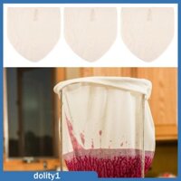 3 Miếng Đai Ốc Túi Sữa Đậu Nành Lọc Sữa Lưới Cao Cấp Di Động Đa Năng Túi Đựng Phô Mai Để Lọc Cho Hạnh Nhân Sữa