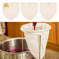 3 Miếng Đai Ốc Túi Sữa Đậu Nành Lọc Sữa Lưới Cao Cấp Di Động Đa Năng Túi Đựng Phô Mai Để Lọc Cho Hạnh Nhân Sữa