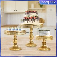 3 Miếng Đế Bánh Bộ Cupcake Đứng Cho Món Tráng Miệng Bàn Sắt Tròn Phục Vụ Khay Đựng Bánh Cho Tiệc Cưới Trang Trí