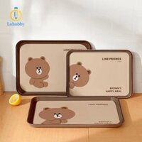 3 Miếng Khay Phục Vụ Thực Phẩm Khay Ăn Tối Đĩa Trái Cây Nướng Chuẩn Bị Khay Đựng Thức Ăn Cho Tiệc BBQ Nướng Ăn Buffet