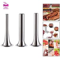 3 Miếng Xúc Xích Bộ Dụng Cụ Chế Biến Hươu Xúc Xích Nhồi Bông Ống Cho Doanh Nghiệp Nhồi Bông Lard Báo Chí Thịt Phụ Kiện