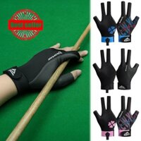 3 Ngón Tay Găng Tay Bể Bơi Trái Bi-a Tay Trái Bắn Súng Snooker Cue Găng Tay Thể Thao Thể Thao Show B9w4