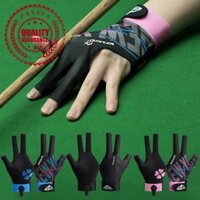 3 Ngón Tay Găng Tay Bể Bơi Trái Bi-a Tay Trái Bắn Súng Snooker Cue Găng Tay Thể Thao Show F6i3