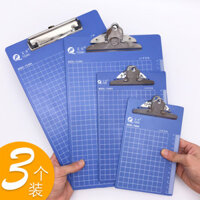 [3-Pack] Bảng tạm A4, bìa hồ sơ A5, bảng viết A6, kẹp, thảm ăn, kẹp biên lai, đồ dùng văn phòng bằng nhựa
