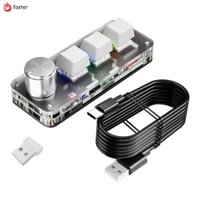 3 Phím 1 Núm Bàn Phím Macro 2.4G Chơi Game Mini Lập Trình Tùy Chỉnh Bluetooth Không Dây Bàn Phím Cơ Có Dây foster.vn
