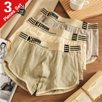 3 Quần Lót Nam Màu Nguyên Chất Cotton Bán Buôn Thấp Eo Slim-fit Bán Chạy Nam Thoáng Khí Boxer Quần Đùi Có Thể PC3282