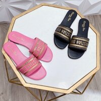 <3 Sale Hot | Trợ Giá | Dép dior quai ngang phối chữ fullbox .  . * . HOT : RT