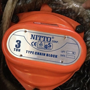 3 tấn Pa lăng xích kéo tay 5 mét 30VP5