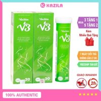 [3 tặng 1] VinSlim V3 - Giảm cân chính hãng hộp 20V sủi giảm cân cấp tốc, giảm béo giảm mỡ bụng nhanh - Kazila