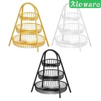 3 Tầng Giỏ Đựng Trái Cây Tiết Kiệm Không Gian Đa Năng Trang Trí Nhà Cửa Mặt Bàn Rau Giá Để Đồ Cho