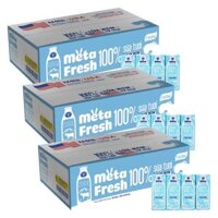 3 Thùng Sữa tươi ít đường bổ sung sữa non Metafresh 180ml, lốc 4 hộp